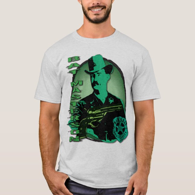 Schläger Masterson legendärer Lawman T-Shirt (Vorderseite)