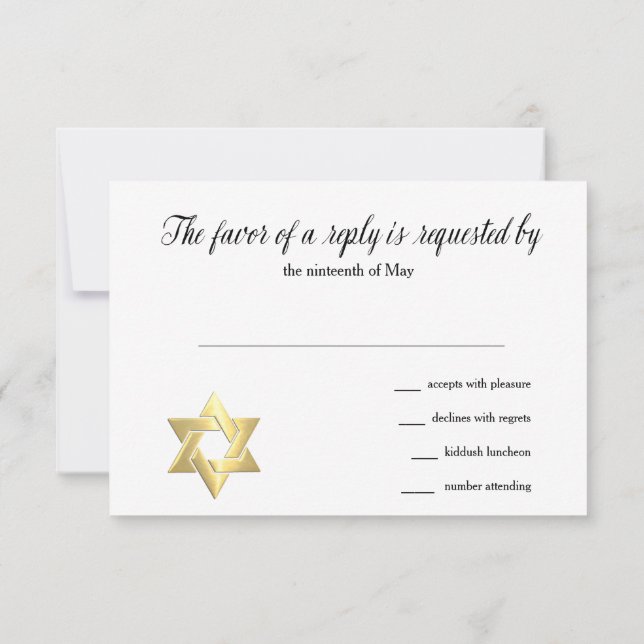 Schläger Mitzvah bunter abstrakter Watercolor RSVP Karte (Rückseite)