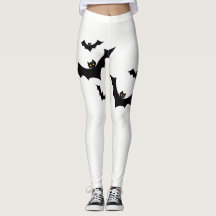 Schläger-Muster-Halloween-Leggings