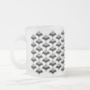 Schläger-Stammes- mattierte Silhouette-Tasse Mattglastasse