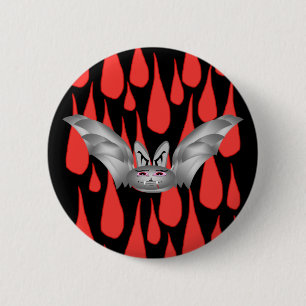Schläger T (Silber) + Tropfen Button