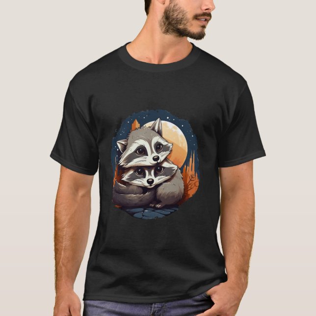 Schläger umarmen Cuddle Idee Creative Inspiration  T-Shirt (Vorderseite)