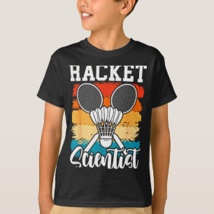 Schläger-Wissenschaftler - Badminton-Spieler Athle T-Shirt