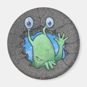 Schlägerei bricht durch magnet