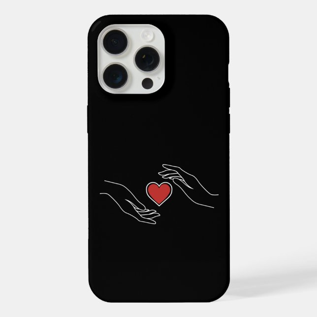 Schlagherz iPhone Hülle (Rückseite)