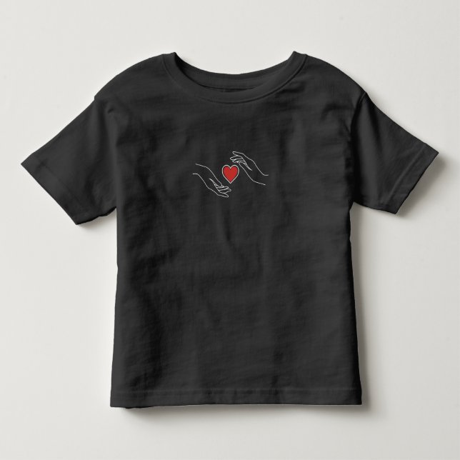 Schlagherz Kleinkind T-shirt (Vorderseite)