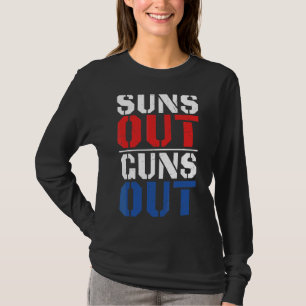 Schlägt die Waffen aus der 4. Juli-Bodybuilding T-Shirt
