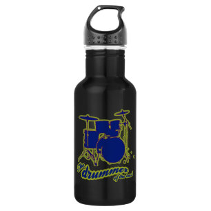 Schlagzeug Drums drummer Trinkflasche
