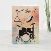 Schlagzeug Drums Music Performance gratulieren