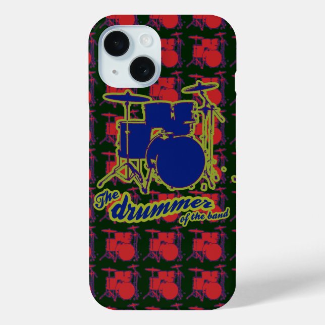Schlagzeug drums ~ Schlagzeuger Case-Mate iPhone Hülle (Rückseite)