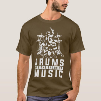Schlagzeug Music Lover Gift Rock Musician Drums T-Shirt
