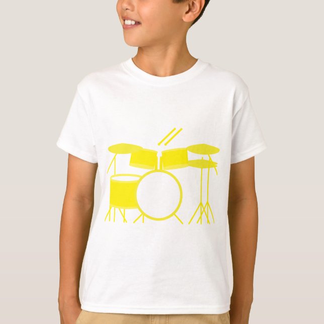 Schlagzeug T-Shirt (Vorderseite)