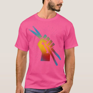 Schlagzeuger Drumsticks Percussion Liebhaber Rock T-Shirt