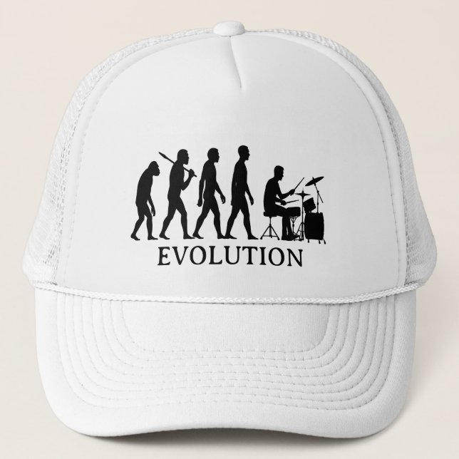 Schlagzeuger Evolution Truckerkappe (Vorderseite)