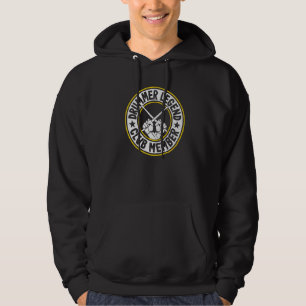 Schlagzeuger Legende Clubmitglied Trommeln Frauen Hoodie
