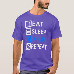 Schlagzeuger Musikinstrument Musik Trommeln T-Shir T-Shirt