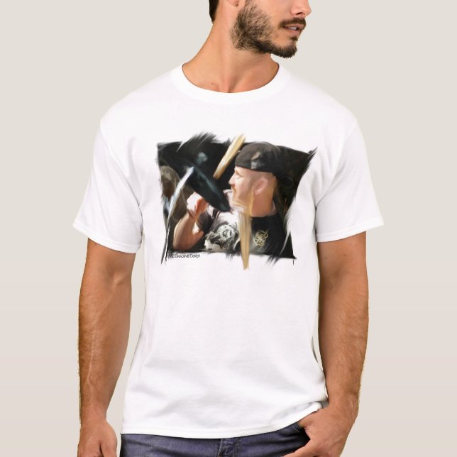 Schlagzeuger T-Shirt (Vorderseite)