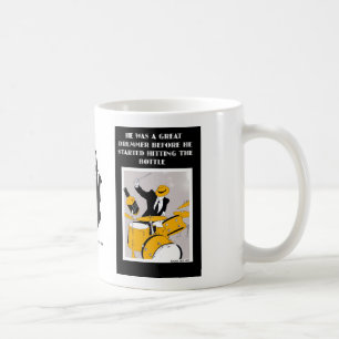 Schlagzeuger-Tasse Tasse