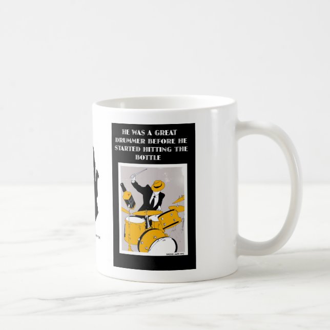 Schlagzeuger-Tasse Tasse (Rechts)