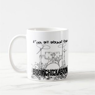 Schlagzeugerschlag Kaffeetasse