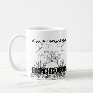 Schlagzeugerschlag Kaffeetasse