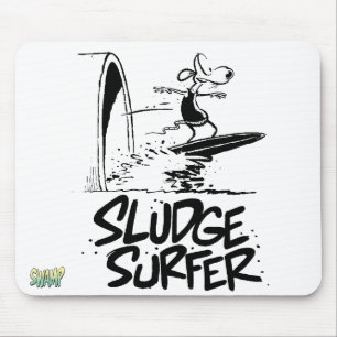 Schlamm, der für immer Mousepad surft