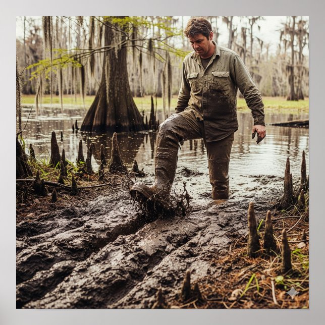 Schlamm durch den Schlamm Poster (Vorne)
