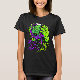Schlamm Fußball 67 Torwart Handschuhe triefend lus T-Shirt