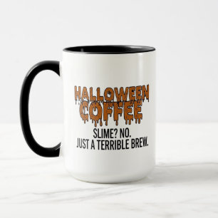 Schlamm-Halloween-Tasse - Gruseldesign-Kaffeetasse Tasse