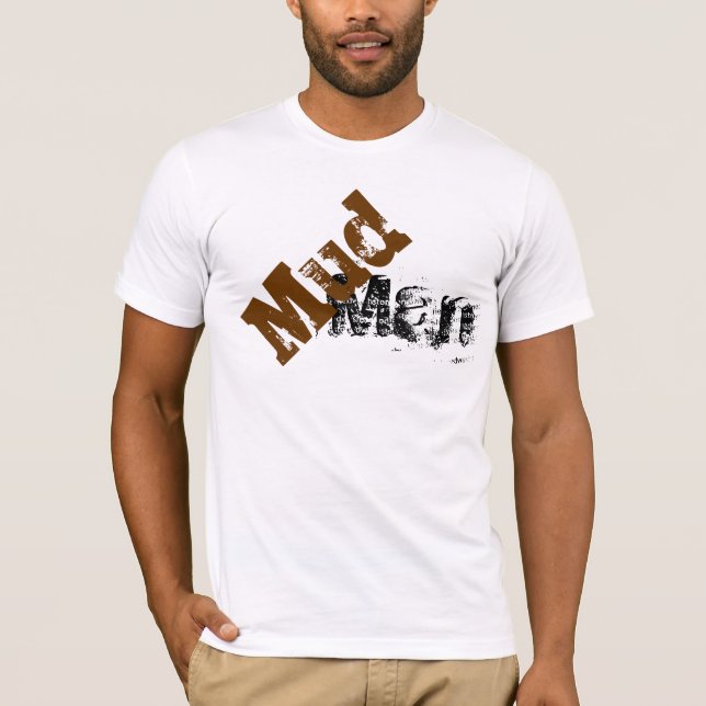 Schlamm-Mann Ölmann Töpfer T-Shirt (Vorderseite)