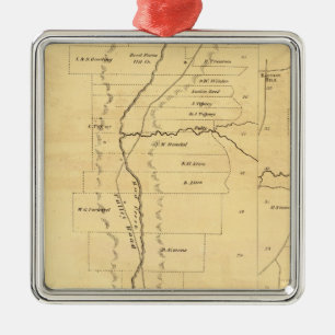 Schlamm-Nebenflussölländer Ornament Aus Metall