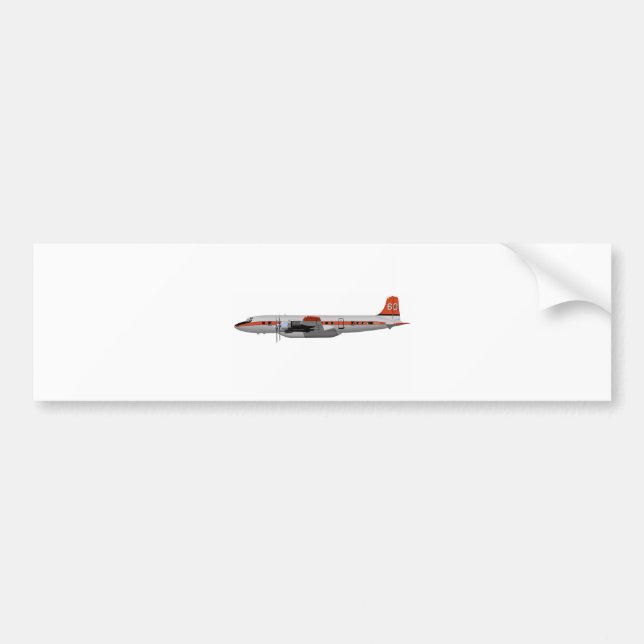 Schlamm-Tanker 404404 Douglas DC-7B Autoaufkleber (Vorne)