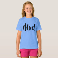 Schlamm---vordere Buchstaben unterstützen Schlamm