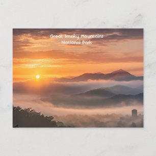 Schlammgebirge aus Knoxville, Tennessee Postkarte