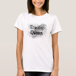 Schlammiger Traktor-Reifen-Schritt, T-Shirt