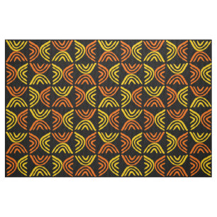 Schlammstoff-Stil 080215 - Amber und Orange auf Sc Stoff