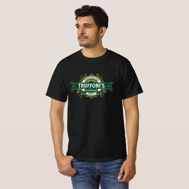 Schlampige Steaks Truffoni's T-Shirt (Vorne ganz)
