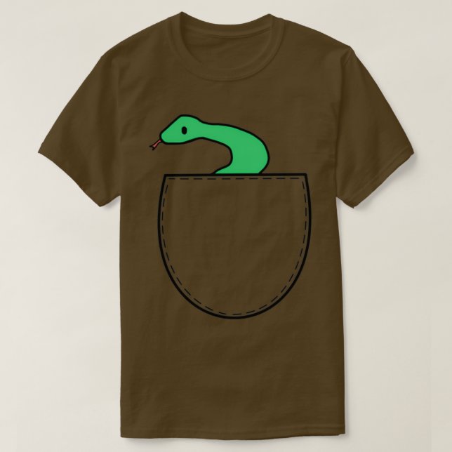 Schlange 1 T-Shirt (Design vorne)