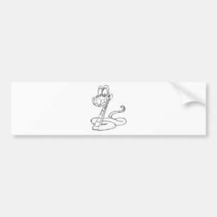 SCHLANGE AUTOAUFKLEBER