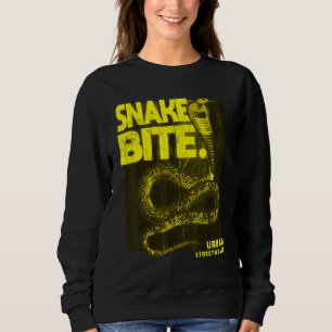 Schlange Bite Urban Streetwear 3 Sweatshirt