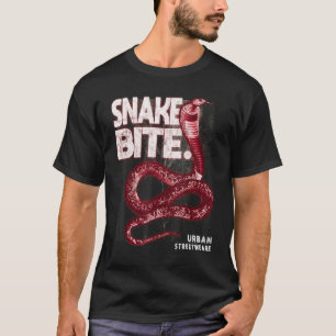 Schlange Bite Urban Streetwear T-Shirt