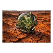 Schlange & die Sphäre von Eden Surrealer Traumland