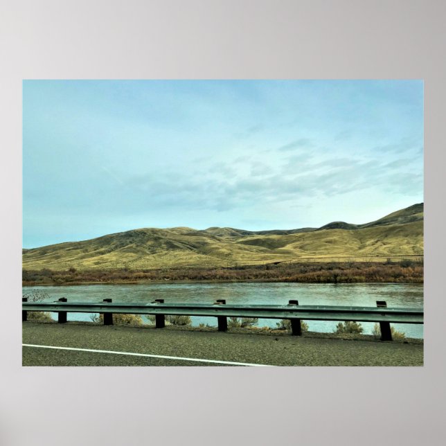 Schlange Fluss, Baker Landkreis, Oregon Poster (Vorne)