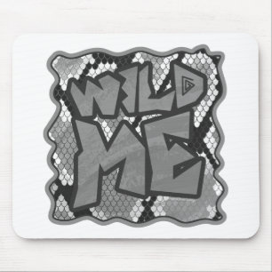 Schlange Gelb und Gold Print Mousepad