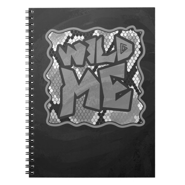 Schlange Gelb und Gold Print Notizblock (Vorderseite)