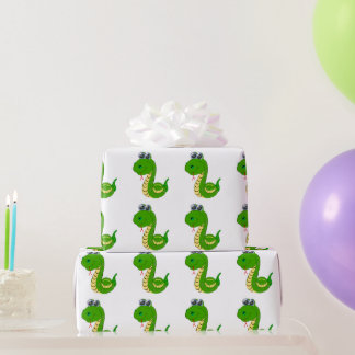 Schlange Geschenkpapier
