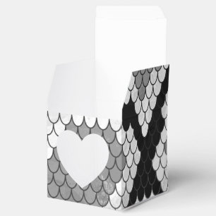 Schlange Grau und leicht Grau drucken Geschenkschachtel