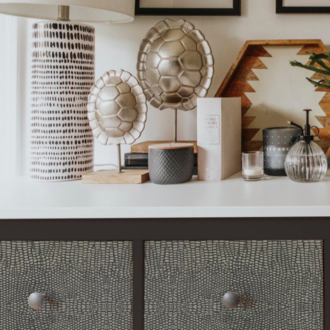 Schlange Haut Schwarz in Tan Tiermuster Decoupage  Seidenpapier (Von Creator hochgeladen)