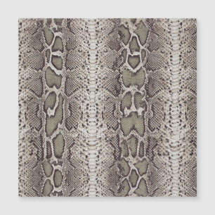 Schlange Hautfarbe Magnetkarte