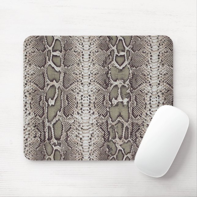 Schlange Hautfarbe Mousepad (Mit Mouse)
